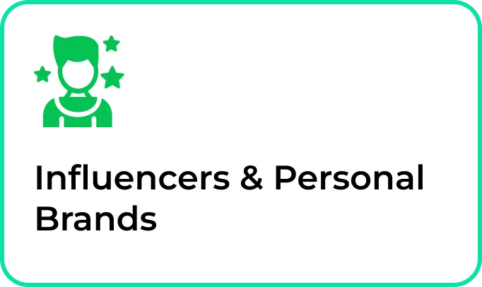Influencers & Personal Brands 